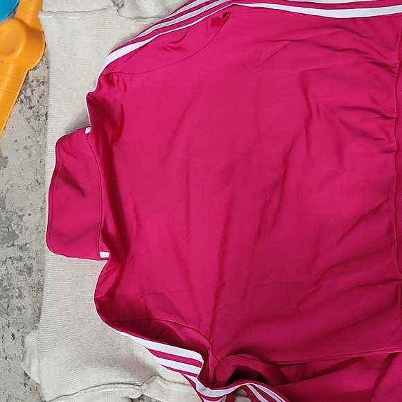 NEW Adidas pink Classic Bold Pink Track Jacket - Picture 7 of 7